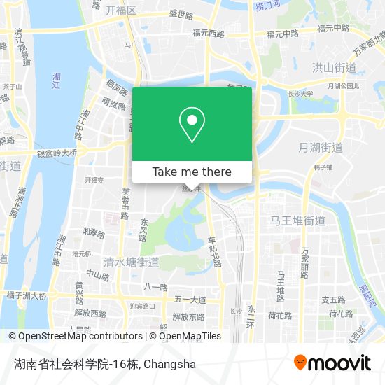 湖南省社会科学院-16栋 map