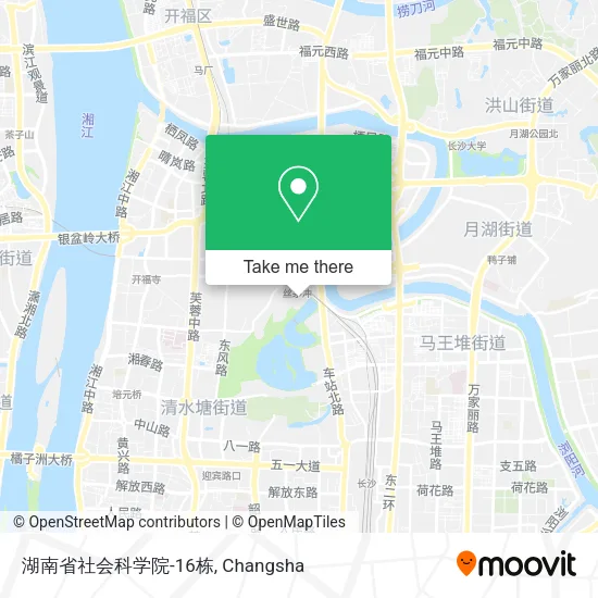 湖南省社会科学院-16栋 map