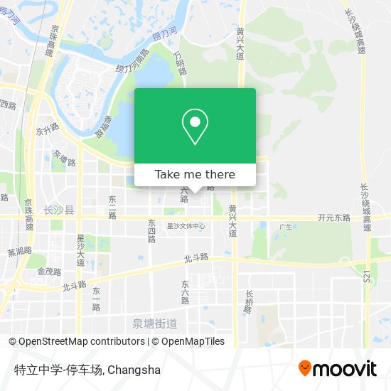 特立中学-停车场 map