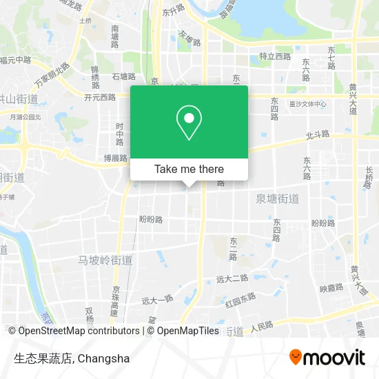生态果蔬店 map