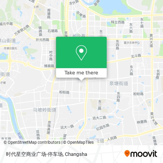 时代星空商业广场-停车场 map