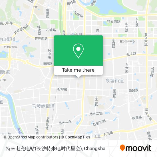 特来电充电站(长沙特来电时代星空) map