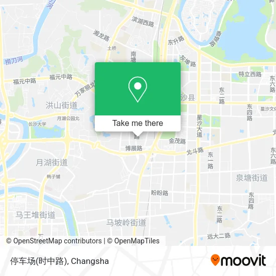 停车场(时中路) map