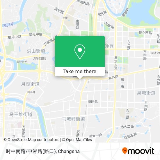 时中南路/申湘路(路口) map