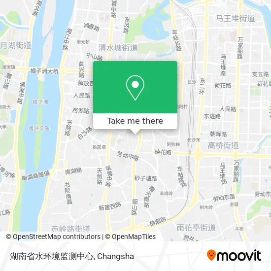 湖南省水环境监测中心 map