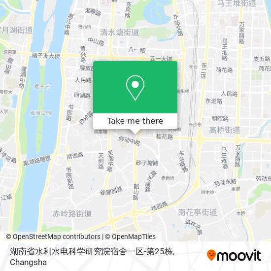 湖南省水利水电科学研究院宿舍一区-第25栋 map