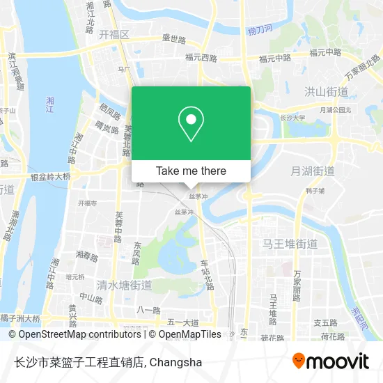 长沙市菜篮子工程直销店 map