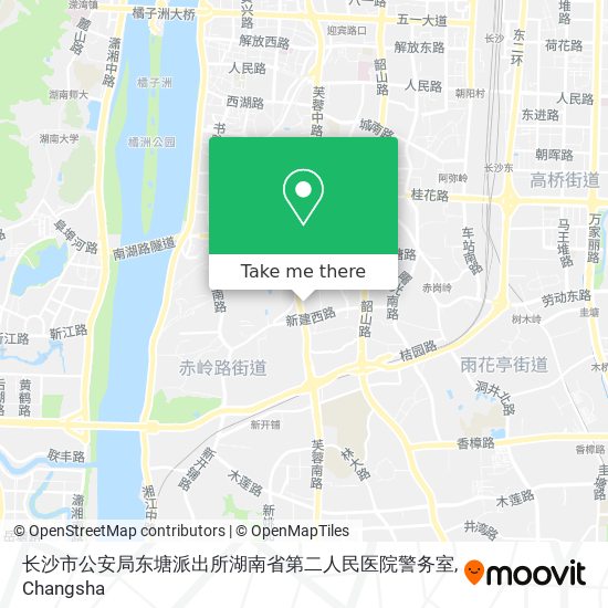 长沙市公安局东塘派出所湖南省第二人民医院警务室 map