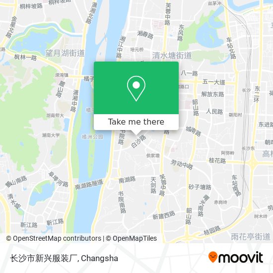 长沙市新兴服装厂 map
