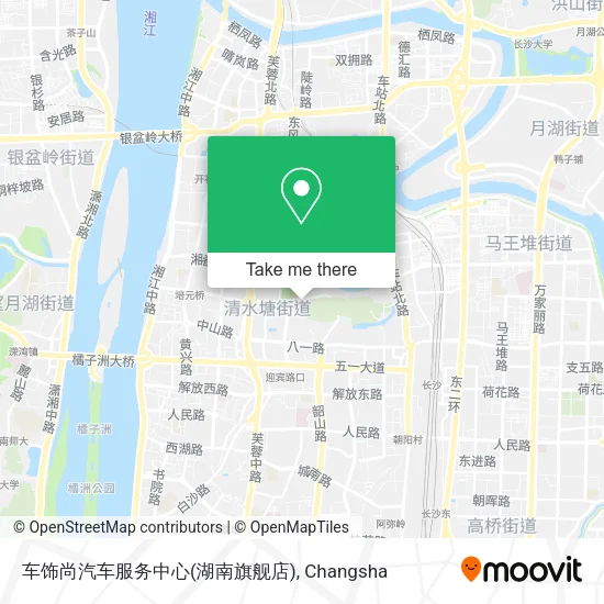 车饰尚汽车服务中心(湖南旗舰店) map