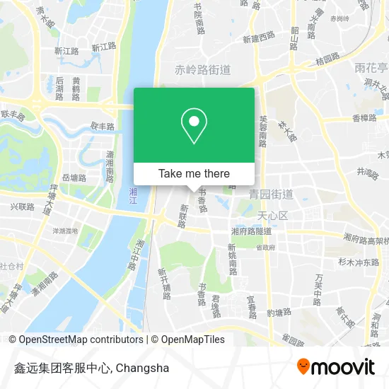 鑫远集团客服中心 map