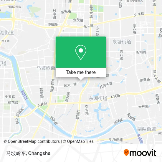 马坡岭东 map