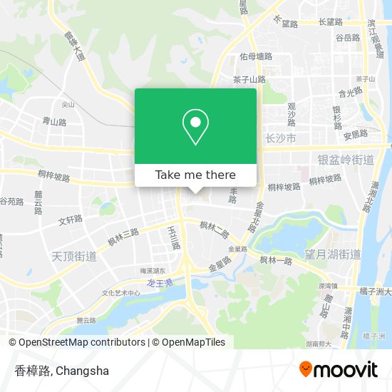 香樟路 map