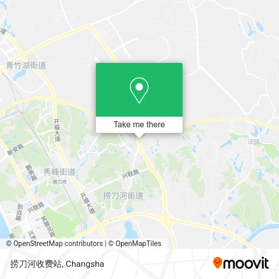 捞刀河收费站 map
