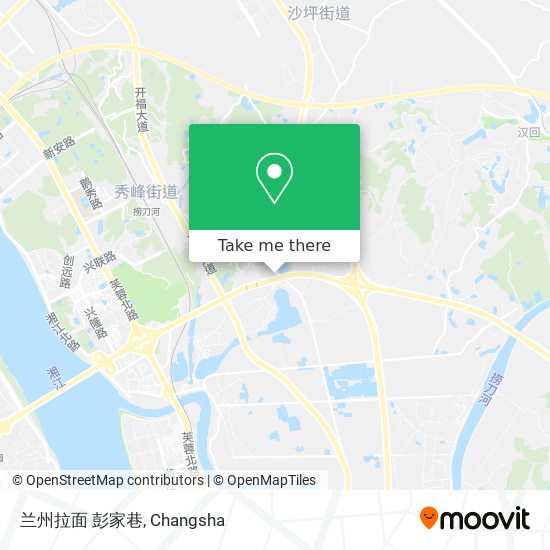 兰州拉面  彭家巷 map