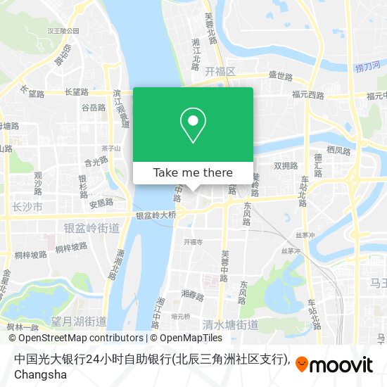 中国光大银行24小时自助银行(北辰三角洲社区支行) map