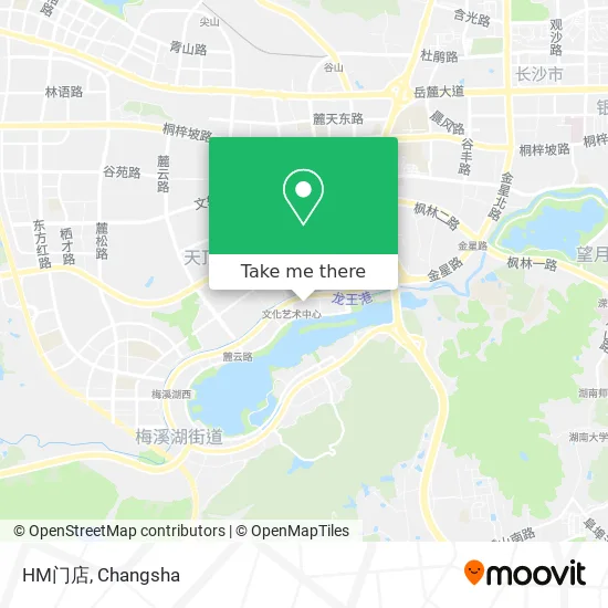 HM门店 map