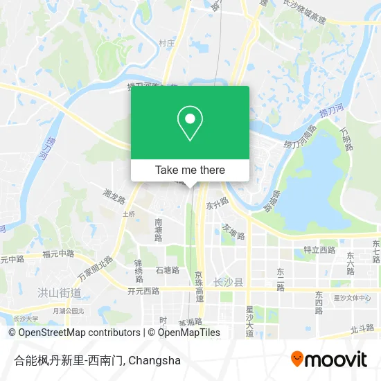 合能枫丹新里-西南门 map