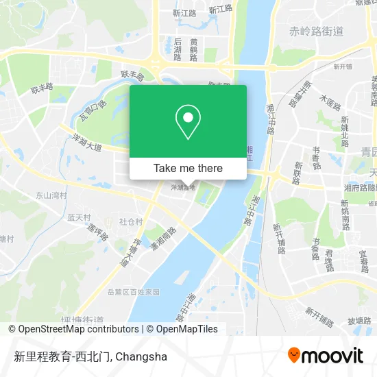 新里程教育-西北门 map