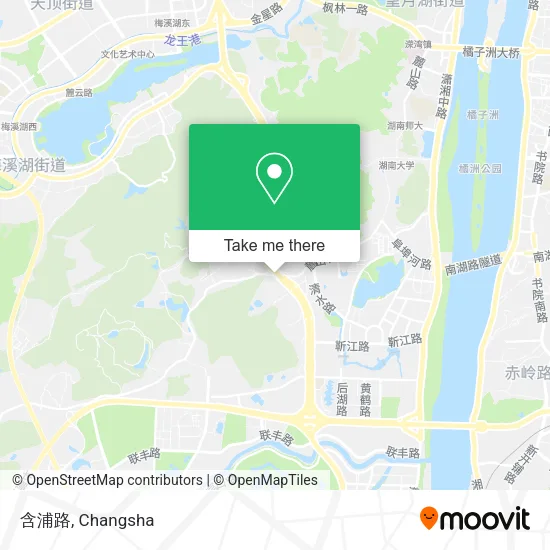 含浦路 map