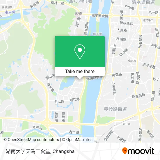 湖南大学天马二食堂 map