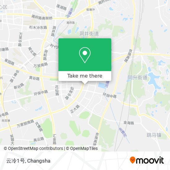 云冷1号 map