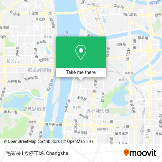 毛家桥1号停车场 map