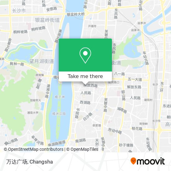 万达广场 map