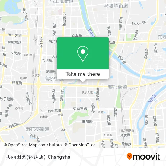 美丽田园(运达店) map
