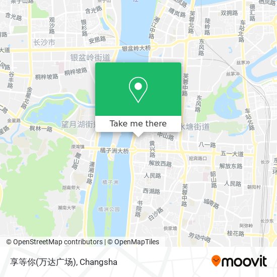 享等你(万达广场) map