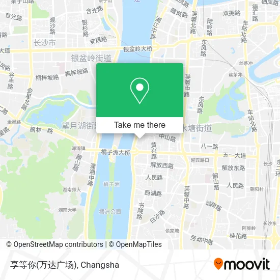 享等你(万达广场) map