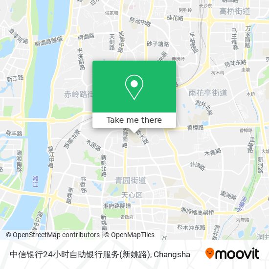 中信银行24小时自助银行服务(新姚路) map