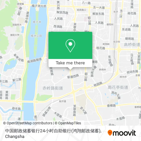 中国邮政储蓄银行24小时自助银行(鸿翔邮政储蓄) map