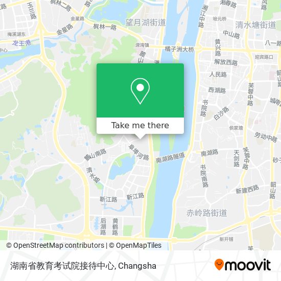 湖南省教育考试院接待中心 map