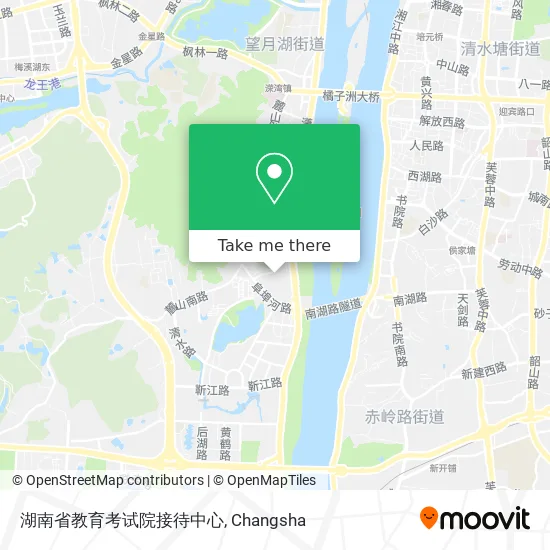 湖南省教育考试院接待中心 map