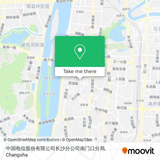 中国电信股份有限公司长沙分公司南门口分局 map