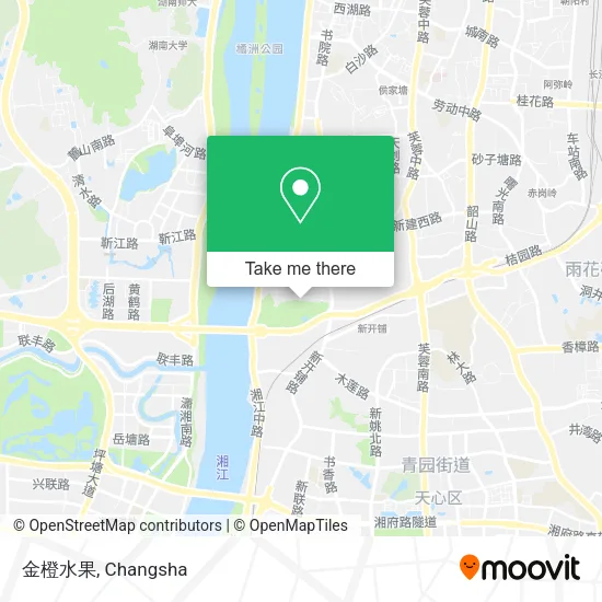 金橙水果 map