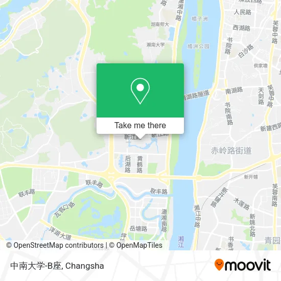 中南大学-B座 map