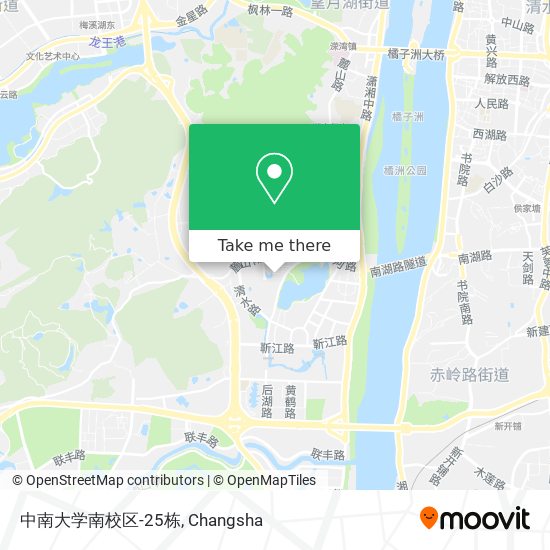 中南大学南校区-25栋 map