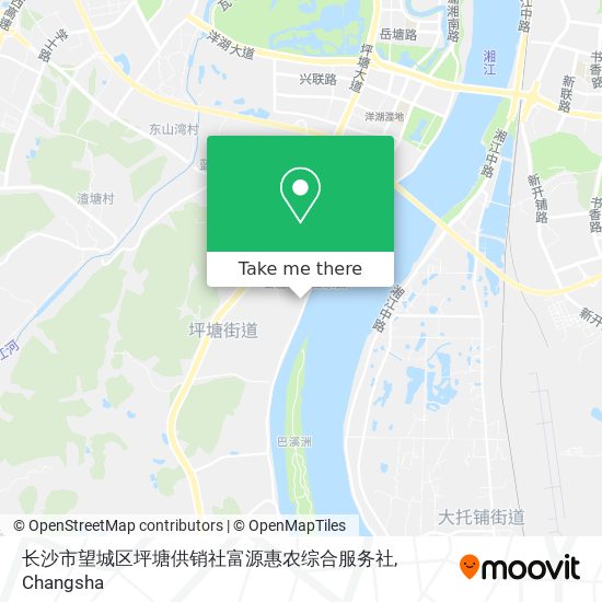 长沙市望城区坪塘供销社富源惠农综合服务社 map