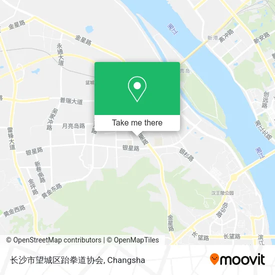 长沙市望城区跆拳道协会 map