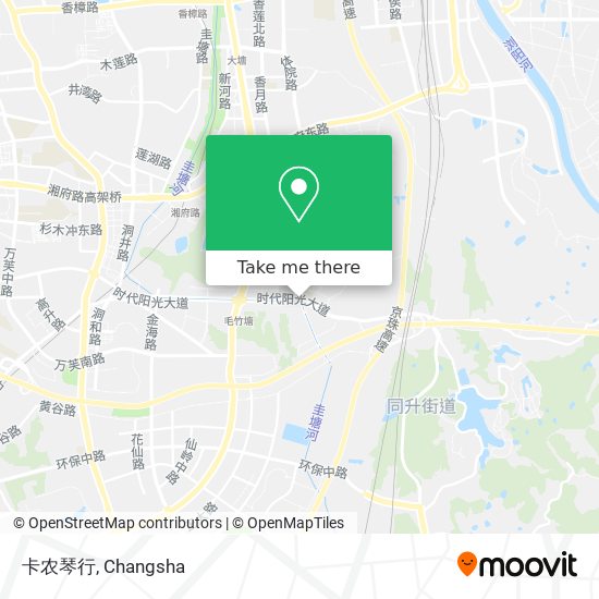卡农琴行 map