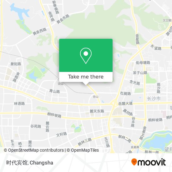 时代宾馆 map