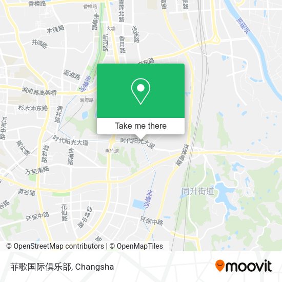 菲歌国际俱乐部 map