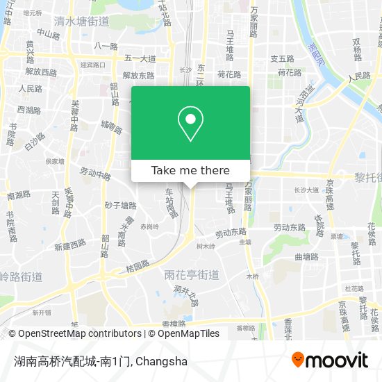 湖南高桥汽配城-南1门 map