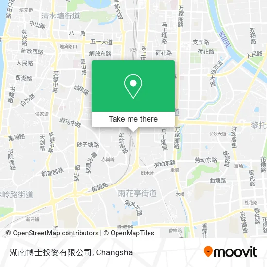 湖南博士投资有限公司 map