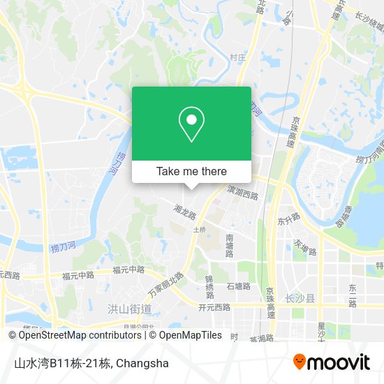 山水湾B11栋-21栋 map