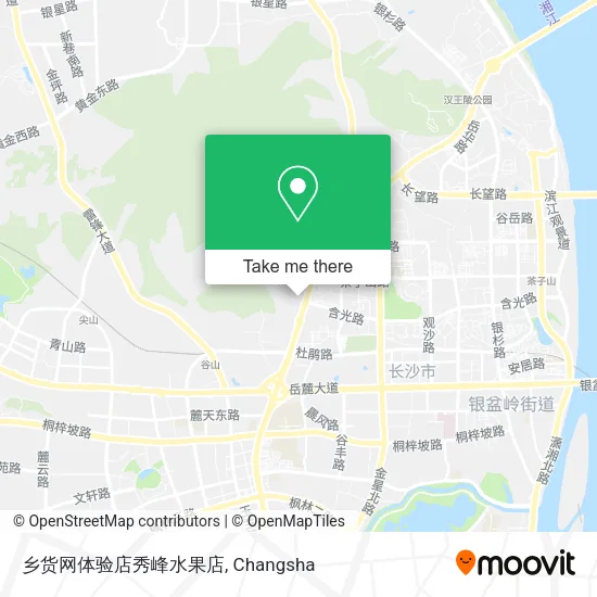 乡货网体验店秀峰水果店 map