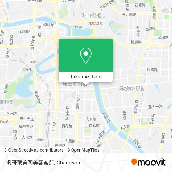 汎哥藏美阁美容会所 map