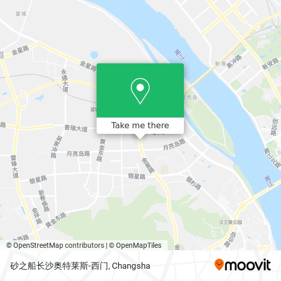 砂之船长沙奥特莱斯-西门 map